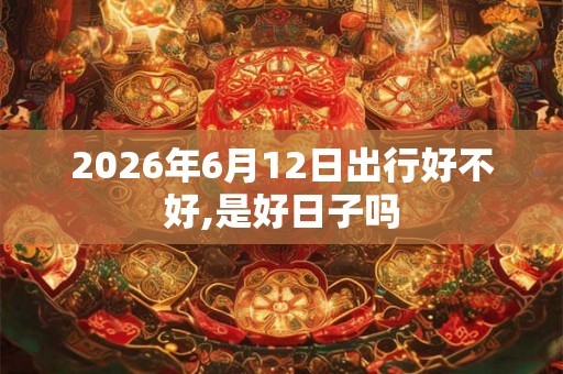 2026年6月12日出行好不好,是好日子吗