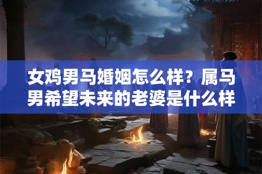 女鸡男马婚姻怎么样？属马男希望未来的老婆是什么样的？