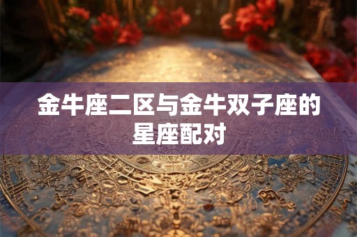 金牛座二区与金牛双子座的星座配对