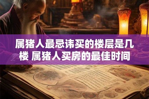 属猪人最忌讳买的楼层是几楼 属猪人买房的最佳时间