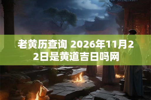 老黄历查询 2026年11月22日是黄道吉日吗网