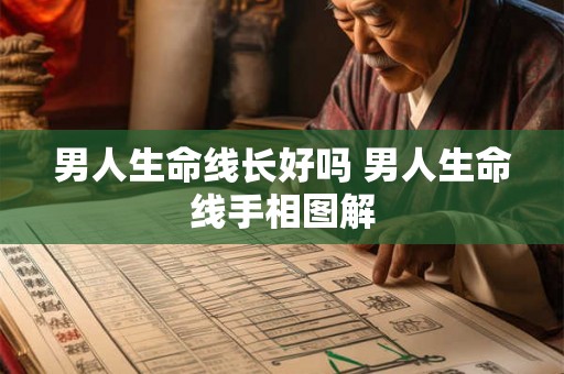 男人生命线长好吗 男人生命线手相图解