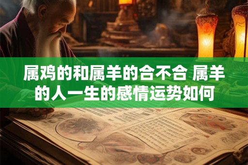 属鸡的和属羊的合不合 属羊的人一生的感情运势如何