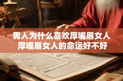 男人为什么喜欢厚嘴唇女人 厚嘴唇女人的命运好不好
