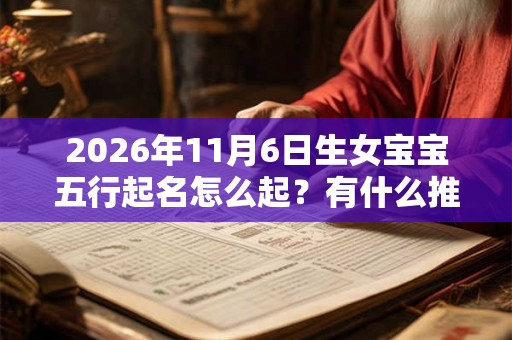 2026年11月6日生女宝宝五行起名怎么起？有什么推荐起名？
