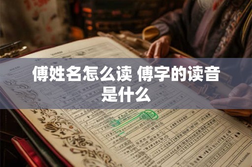 傅姓名怎么读 傅字的读音是什么 傅姓名怎么读 傅字的读音是什么