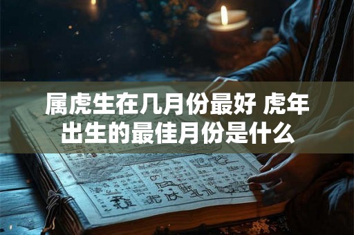 属虎生在几月份最好 虎年出生的最佳月份是什么