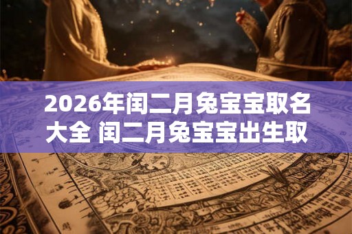 2026年闰二月兔宝宝取名大全 闰二月兔宝宝出生取名技巧