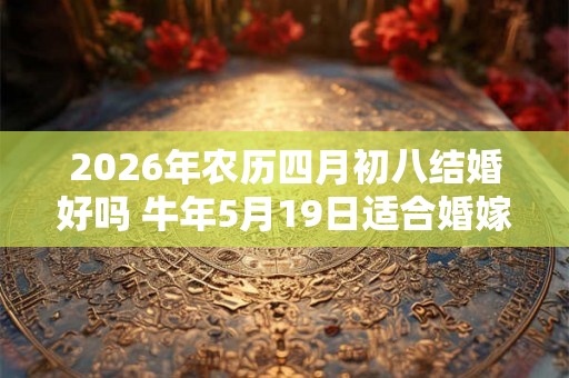 2026年农历四月初八结婚好吗 牛年5月19日适合婚嫁吗