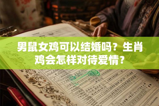 男鼠女鸡可以结婚吗？生肖鸡会怎样对待爱情？