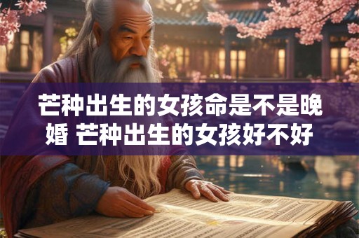 芒种出生的女孩命是不是晚婚 芒种出生的女孩好不好