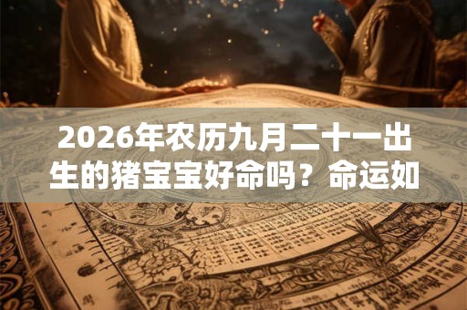 2026年农历九月二十一出生的猪宝宝好命吗？命运如何？