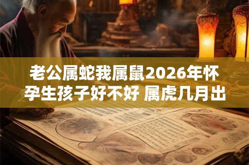 老公属蛇我属鼠2026年怀孕生孩子好不好 属虎几月出生好