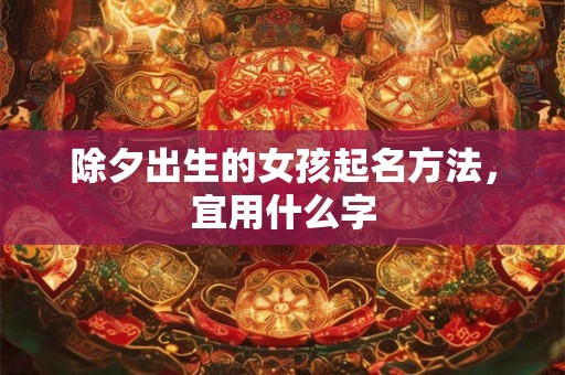 除夕出生的女孩起名方法，宜用什么字