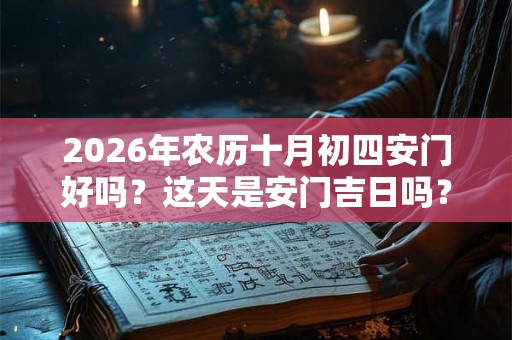 2026年农历十月初四安门好吗？这天是安门吉日吗？