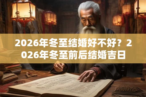 2026年冬至结婚好不好?2026年冬至前后结婚吉日 2026年冬至结婚好不好?2026年冬至前后结婚吉日
