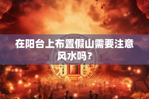 在阳台上布置假山需要注意风水吗? 在阳台上布置假山需要注意风水吗?