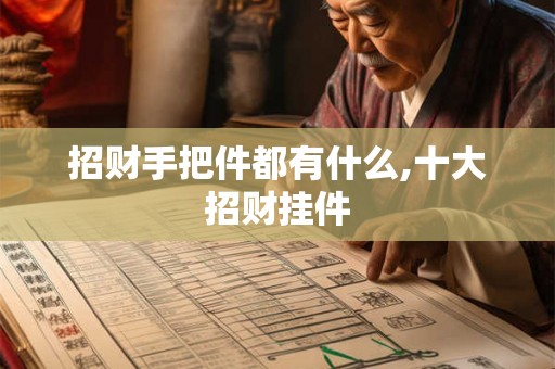 招财手把件都有什么,十大招财挂件