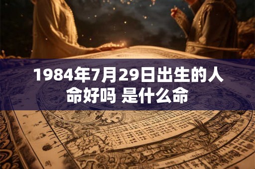1984年7月29日出生的人命好吗 是什么命 1984年7月29日出生的人命好吗 是什么命