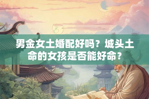 男金女土婚配好吗？城头土命的女孩是否能好命？