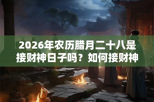 2026年农历腊月二十八是接财神日子吗？如何接财神？