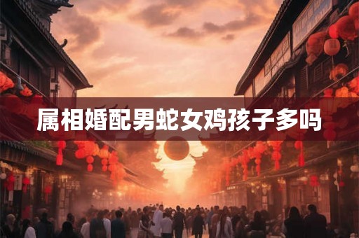 属相婚配男蛇女鸡孩子多吗 属相婚配男蛇女鸡孩子多吗
