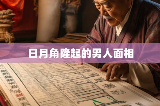 日月角隆起的男人面相