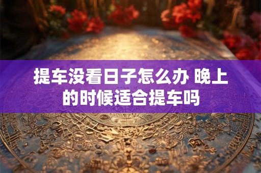 提车没看日子怎么办 晚上的时候适合提车吗