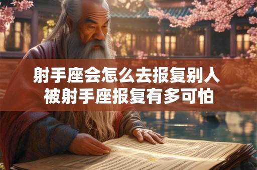 射手座会怎么去报复别人 被射手座报复有多可怕 射手座会怎么去报复别人 被射手座报复有多可怕