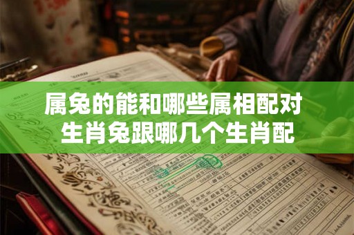 属兔的能和哪些属相配对 生肖兔跟哪几个生肖配