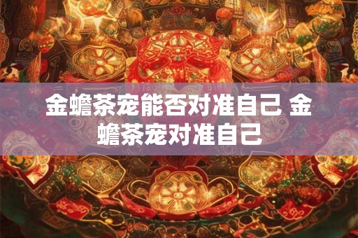 金蟾茶宠能否对准自己 金蟾茶宠对准自己