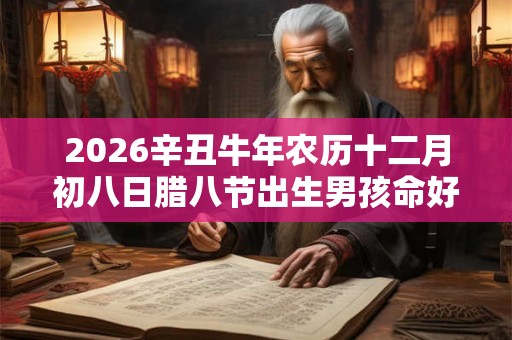 2026辛丑牛年农历十二月初八日腊八节出生男孩命好吗？