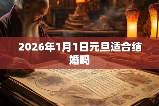 2026年1月1日元旦适合结婚吗