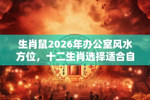 生肖鼠2026年办公室风水方位，十二生肖选择适合自己的颜色