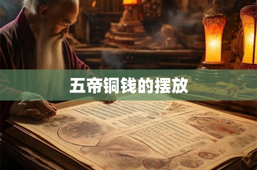 五帝铜钱的摆放