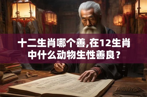 十二生肖哪个善,在12生肖中什么动物生性善良？