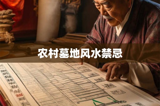 农村墓地风水禁忌