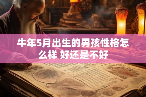 牛年5月出生的男孩性格怎么样 好还是不好