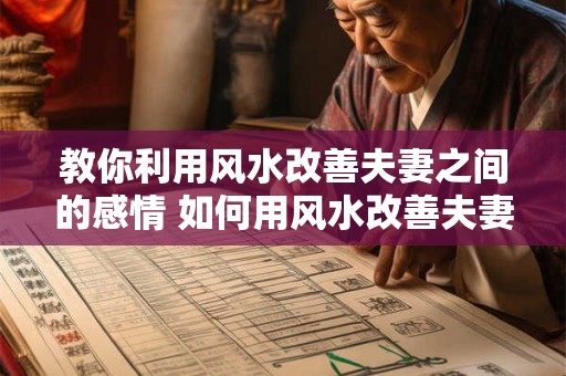 教你利用风水改善夫妻之间的感情 如何用风水改善夫妻关系 教你利用风水改善夫妻之间的感情 如何用风水改善夫妻关系