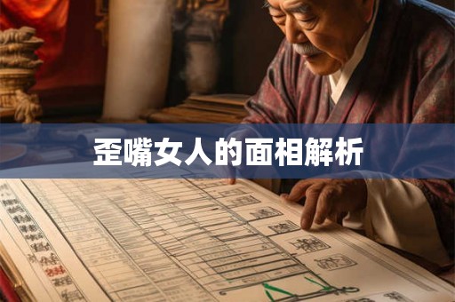 歪嘴女人的面相解析