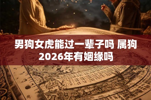 男狗女虎能过一辈子吗 属狗2026年有姻缘吗
