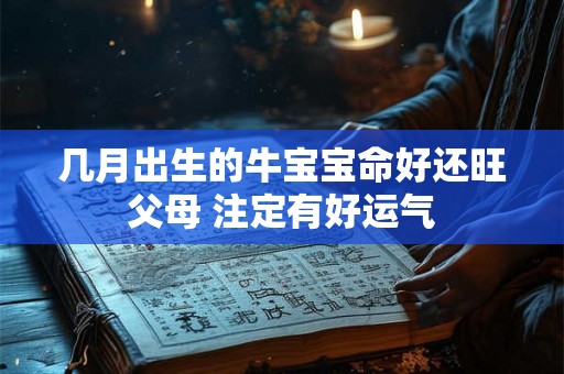 几月出生的牛宝宝命好还旺父母 注定有好运气