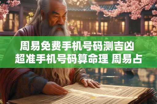 周易免费手机号码测吉凶 超准手机号码算命理 周易占卜手机号码测吉祥 周易免费手机号码测吉凶 超准手机号码算命理 周易占卜手机号码测吉祥