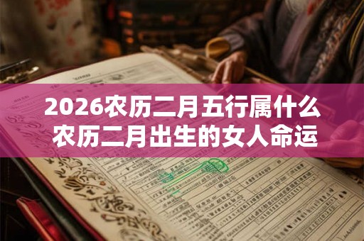 2026农历二月五行属什么 农历二月出生的女人命运