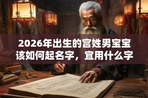 2026年出生的宫姓男宝宝该如何起名字，宜用什么字