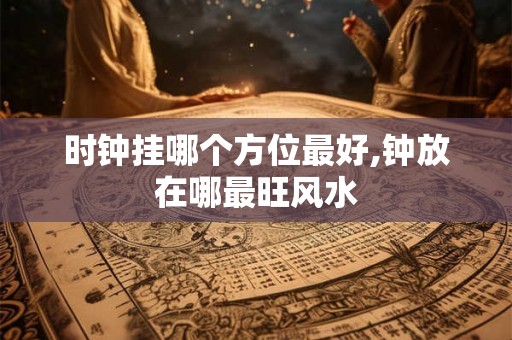 时钟挂哪个方位最好,钟放在哪最旺风水