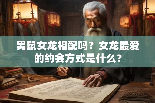 男鼠女龙相配吗?女龙最爱的约会方式是什么? 男鼠女龙相配吗?女龙最爱的约会方式是什么?