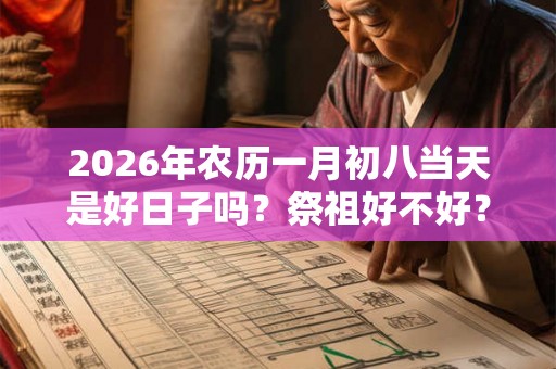 2026年农历一月初八当天是好日子吗？祭祖好不好？