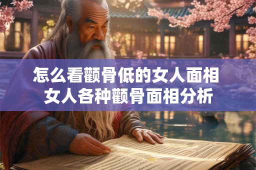 怎么看颧骨低的女人面相 女人各种颧骨面相分析 怎么看颧骨低的女人面相 女人各种颧骨面相分析