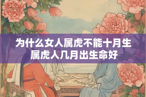 为什么女人属虎不能十月生 属虎人几月出生命好 为什么女人属虎不能十月生 属虎人几月出生命好